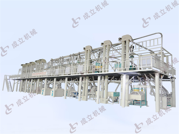100噸面粉加工機械 面粉加工設備